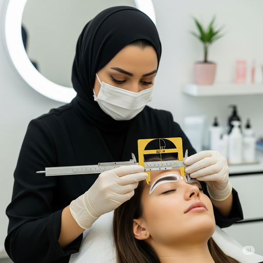 زهرا صابر میکروبلیدینگ ابرو در گلبهار بلوار امام رضا
